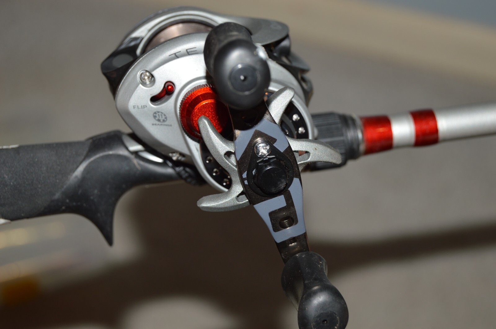 Fishing Rod Quantum Baitcaster With Flipping Switch Quantum Energy