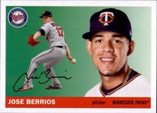 2020 Topps Archives JOSE BERRIOS 1955 Style Base Card Twins #55