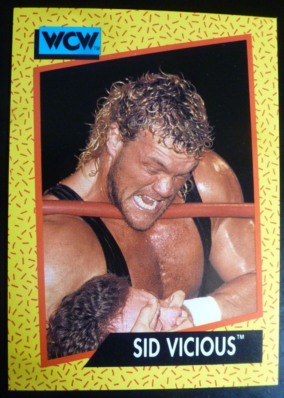1991 Impel WCW Sid Vicious #29, WWF, AEW NM