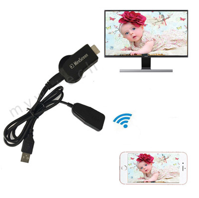 Wecast Wireless Wifi Phone Video to HDMI TV HDTV Receiver Airplay Dongle Adapter