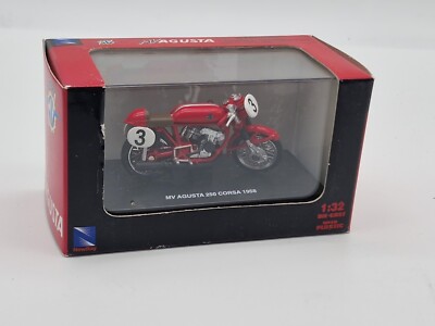 NEW RAY 1:32 MOTO DIE CAST Model MV AGUSTA 250 CORSA 1958