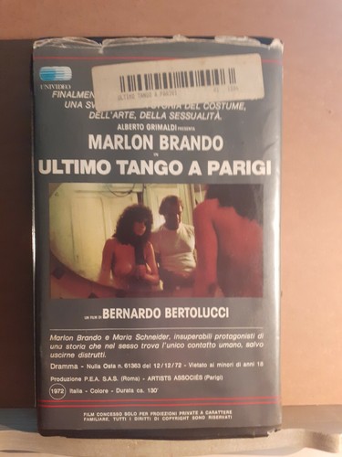 Ultimo tango a parigi - vhs, de laurentis ricordi video, 130', colore, 1972 - Picture 2 of 2