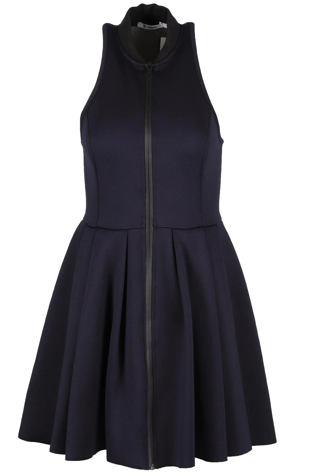 T BY ALEXANDER WANG MINI ABITO MEDIO IN NEOPRENE BLU