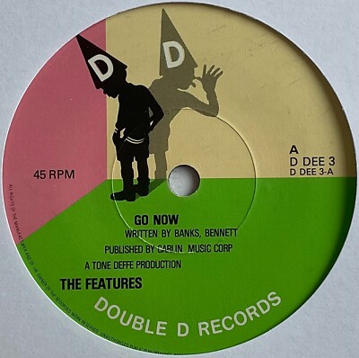 The Features - Go Now - 7  Vinyl Single