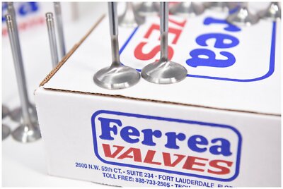 Ferrea Performance Intake & Exhaust Valves – 2.07" / 1.650" – For Ford 351C (2BBL) – F5026 F5040