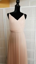 dress size 8 color pink ballet  designer bill levkoff
