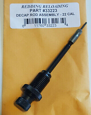 FREE SHIP 6MM CREEDMOOR 243 WIN+ NEW 33242 REDDING DECAPPING ROD ASSEMBLY