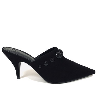 tory burch black mules