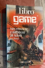 L'artiglio di Naar n.27  librogame  LUPO SOLITARIO Joe Dever  2001  NUOVO  ++++