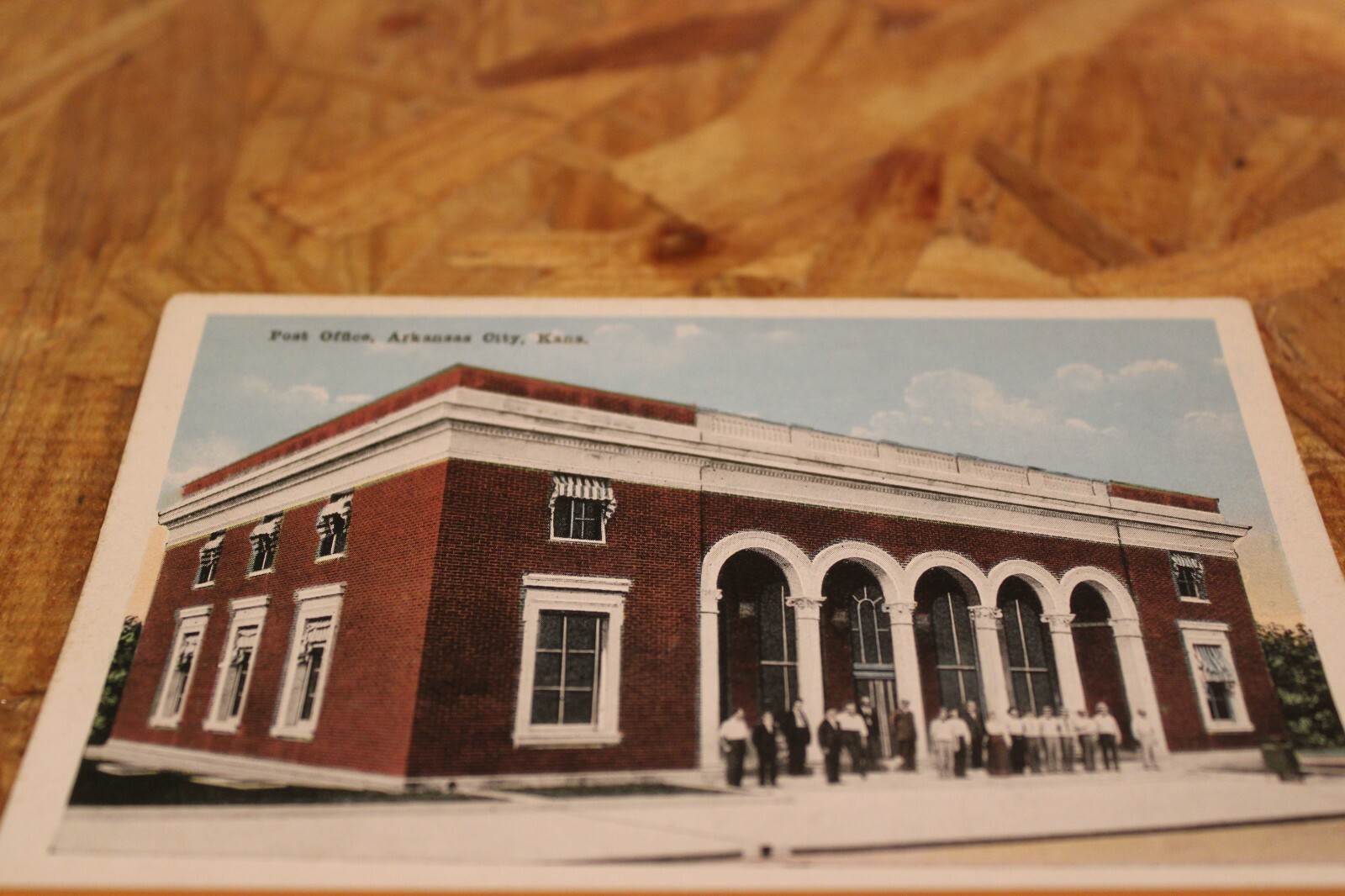 PostcardXPost Office, Arkansas City, KansasWhite BorderUnposted eBay