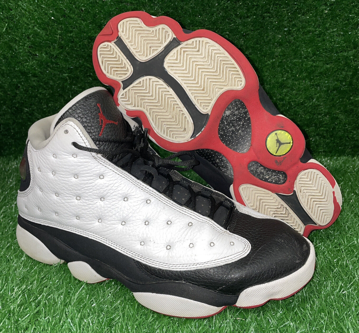 Nike Air Jordan 13 Retro He Got Game Size 12 414571-104 White Red Black Used