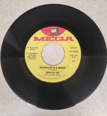 Apollo 100 45 Vinyl Joy / Exercise in A Minor **Buy 2 Get 1 Free**