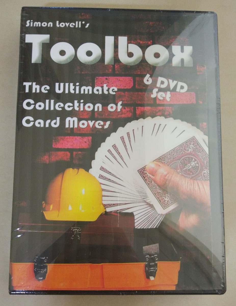 Sealed 6 DVD Simon Lovell Magic Trick Toolbox Card Gambling Secret