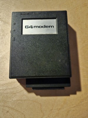 Vintage Commodore 64 Model 6003 A Computer Telelearning Modem Cartridge