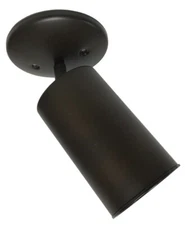 Quorum 3128-1-86 One Light Bullet Light Fixture - Oiled Bronze