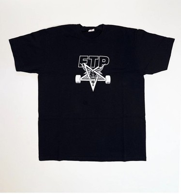 FTP x Thrasher Skategoat Tee FW '22 Black  L