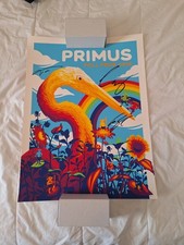 Primus Fall Tour 2018 VIP Autographed Concert Poster #197/850