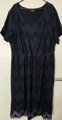 Elegantes Kleid von ZIZZI  blau Gr. XL (48), Top Zustand 