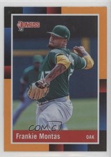 2022 Panini Donruss Retro 1988 Holo Orange Frankie Montas #244 14lc