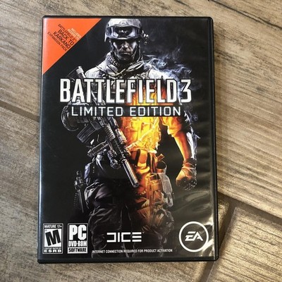 Battlefield 3: Limited Edition (PC, 2011) DVD-ROM.
