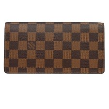 Best06/ Louis Vuitton Damier Portefeuille Brazza Wallet M60622 TS0183 NQ10533