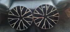 Genuine Volvo XC60 22” Split Spoke Diamond Gloss Black Alloy Wheel 31454682