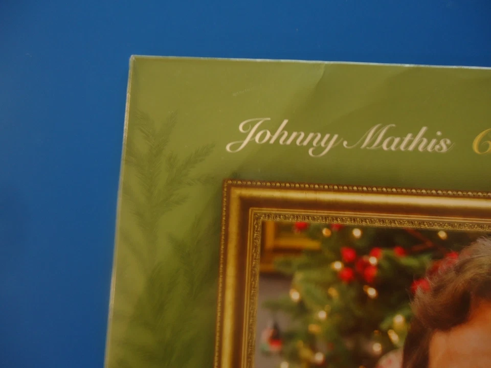 Johnny Mathis Christmas Time Is Here LP (2023) NEW Green Vinyl Creased Cover - Image 4 of 4