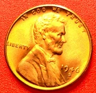 1946-S Lincoln Wheat Cent Penny GEM RED BU From an Original Bank Roll