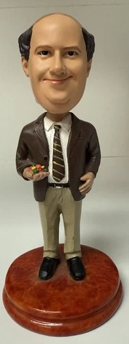 The Office Bobblehead Kevin Malone Holding bowl of M & Ms