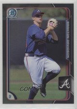 2015 Bowman Draft Chrome Asia Exclusive Black Refractor Braxton Davidson g6p