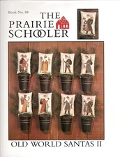 Old World Santas II by Prairie Schooler cross stitch pattern