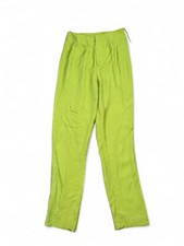 Ralph Lauren Purple Label Women s Lime Green Silk Pants 26x29