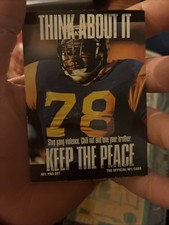 1991 Pro Set - Think About It Jackie Slater #378 Large Text on Back