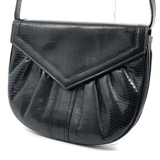 Borsa a tracolla SAINT LAURENT in pelle nera originale