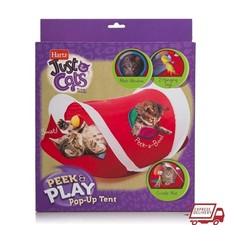 Cat Pop-Up Tent Toy Interactive Activity Center Hanging Toys Scratcher Multi-Cat