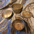 Mary Anns Accurate Measure Set (4) Katzinger Chicago Baking Steel Measuring Cups — photo 1