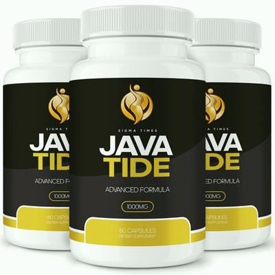 JavaTide Capsules, Java Tide Advanced Weight Loss Support Supplement - 3 Pack