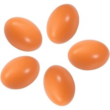 Holzeier Nesteier f&uuml;r H&uuml;hner K&uuml;nstliche Eier Gefl&uuml;gel Eierleghilfe Ostereier