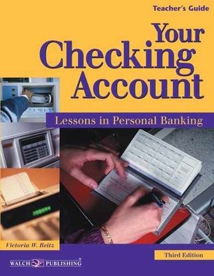 Your Checking Account: Lessons in - Paperback, by Victoria W. Reitz - Very Good