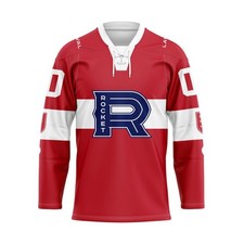 Laval Rocket Personalized 2025/26 Red Lace Hockey Shirt Fan Gear