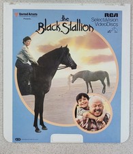 United Artist The Black Stallion RCA Selectavision Videodisc CED