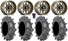 Itp Hurricane 14 Wheels Bronze 28 Bkt At 171 Tires Honda Rincon Rancher