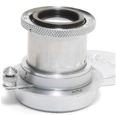 @ Leica screw mount 2.5/5cm Hektor chrome version RARE ca.1932