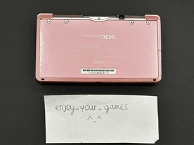 Nintendo 3DS Pearl Pink Console | English | Charger | USA Seller - SHIP IN 1-DAY
