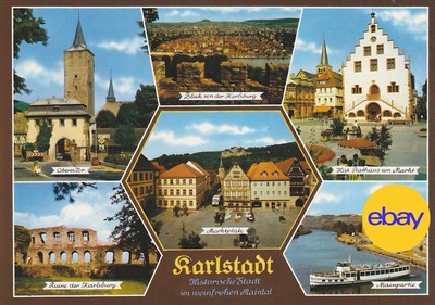 Postcard - Karlstadt - Maintal - Germany - (157)