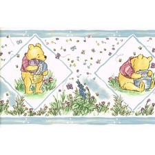 Disney Classic Pooh Wallpaper Border Imperial 5yd Pre-Pasted Vintage Sealed