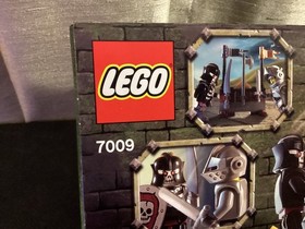 Lego Castle The Final Joust 7009 Blue Kings Knight Black Skeleton Horse 2007