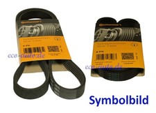 2 x CONTITECH Keilrippenriemen 5PK1135 + 4PK800 für HONDA JAZZ III