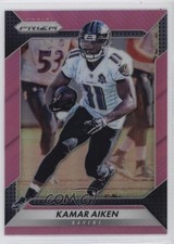2016 Panini Prizm Pink Prizm Kamar Aiken #48 3n1