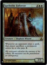 MTG Magic The Gathering Spelltithe Enforcer Foil Played See Scan A